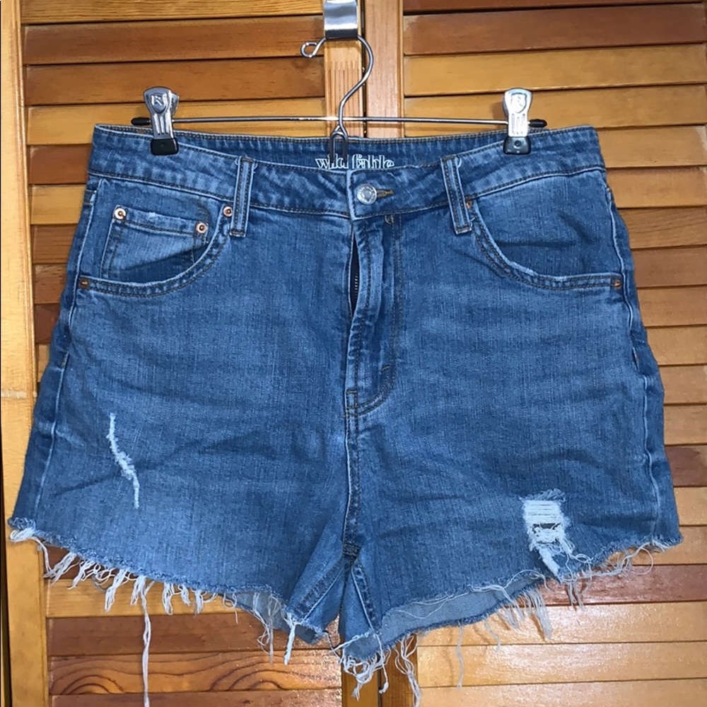 Wild Fable Distressed Denim Shorts